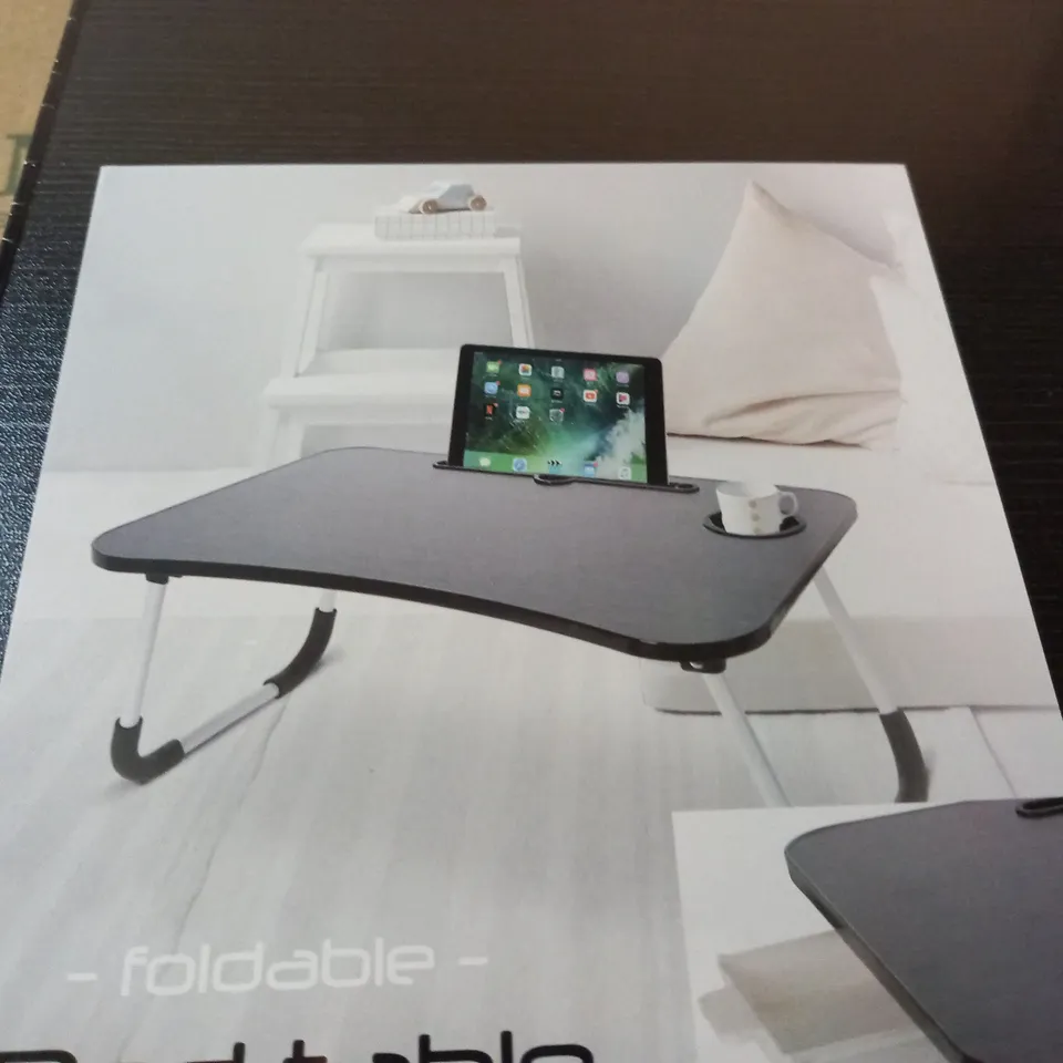 SEALED FOLDABLE BED TABLE