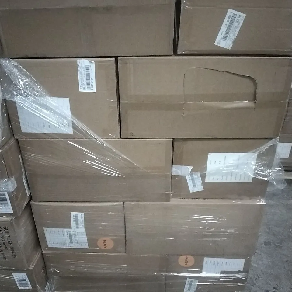 A PALLET TO CONTAIN APPROXIMATELY 100 WOMENS DESIGNER CLOTHES WHICH INCLUDE; JD WILLIAMS LOUNGE WEAR, PANTS, OVER SIZED FLUFFY HOODIES ETC