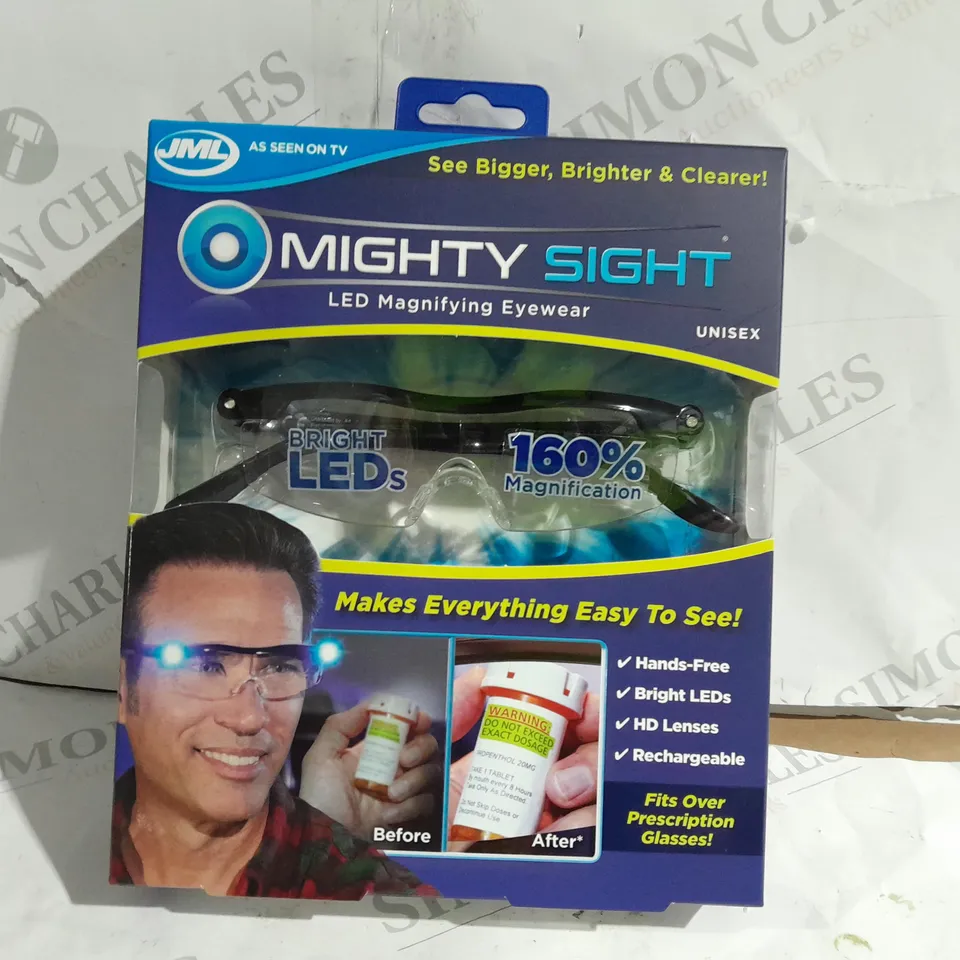 JML MIGHTY SIGHT LIGHT & MAGNIFYING GLASSES