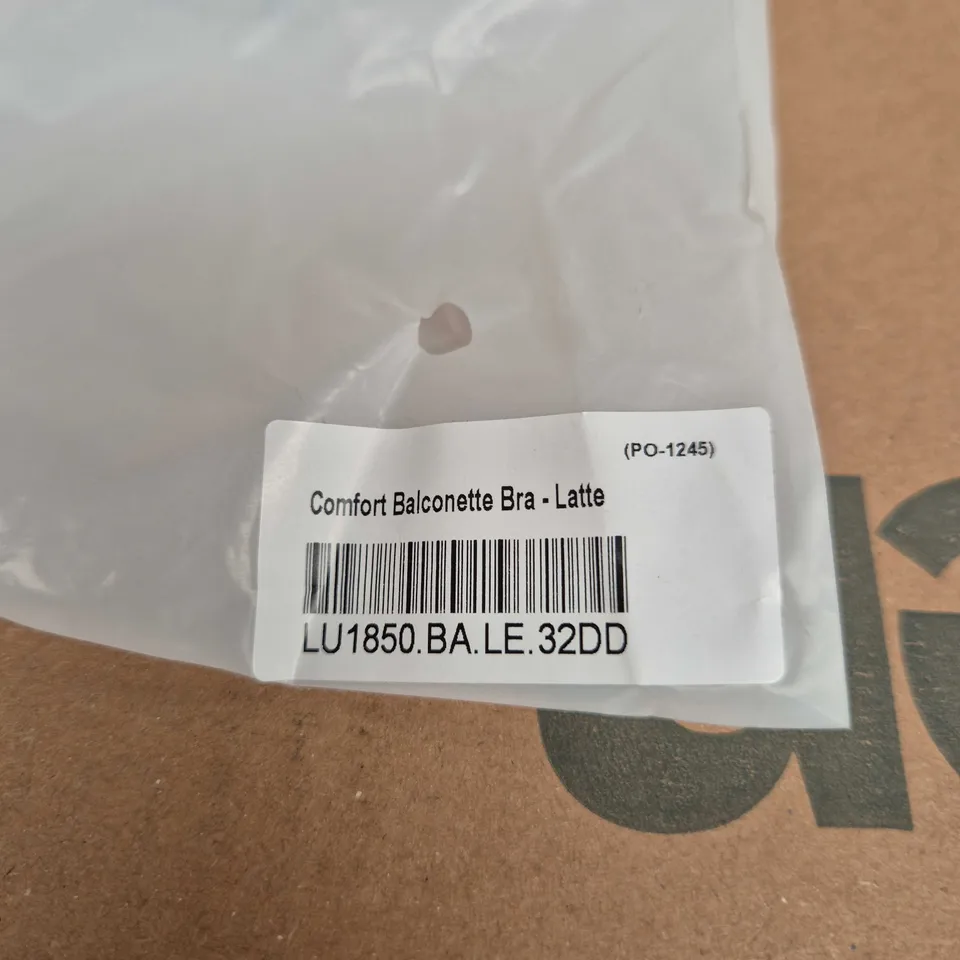 LOUNGE COMFORT BALCONY BRA - LATTE, UK 32DD