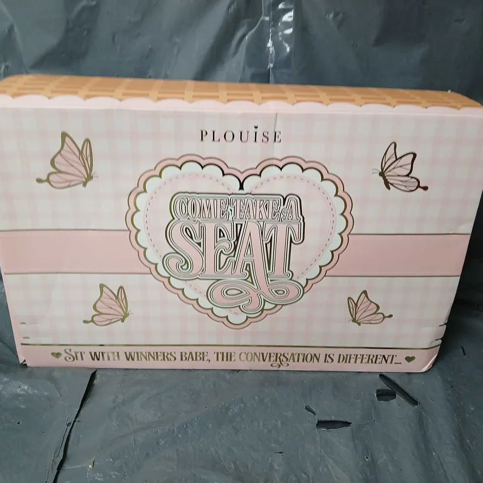 SEALED PLOUISE COME TAKE A SEAT MYSTERY GIFT BOX