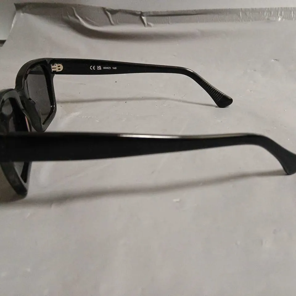 BOXED PAIR OF MELLER SPECS BLACK FRAMED GLASSES 