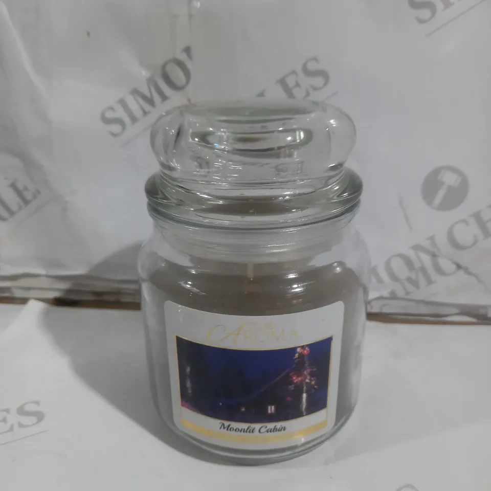 THE AROMA MOONLIT CABIN LUXURY SCENTED CANDLE