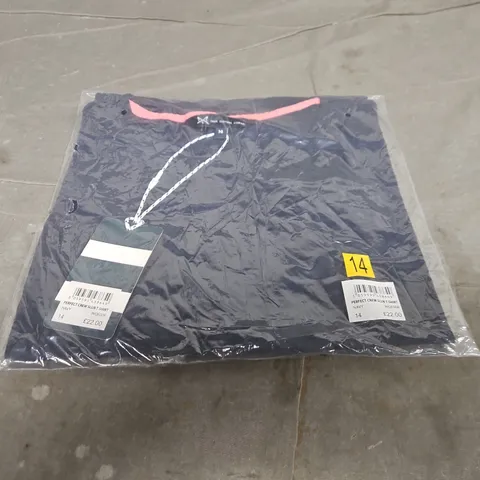 BAGGED CREW CLOTHING COMPANY PERFECT CREW SLUB TEE - SIZE 14