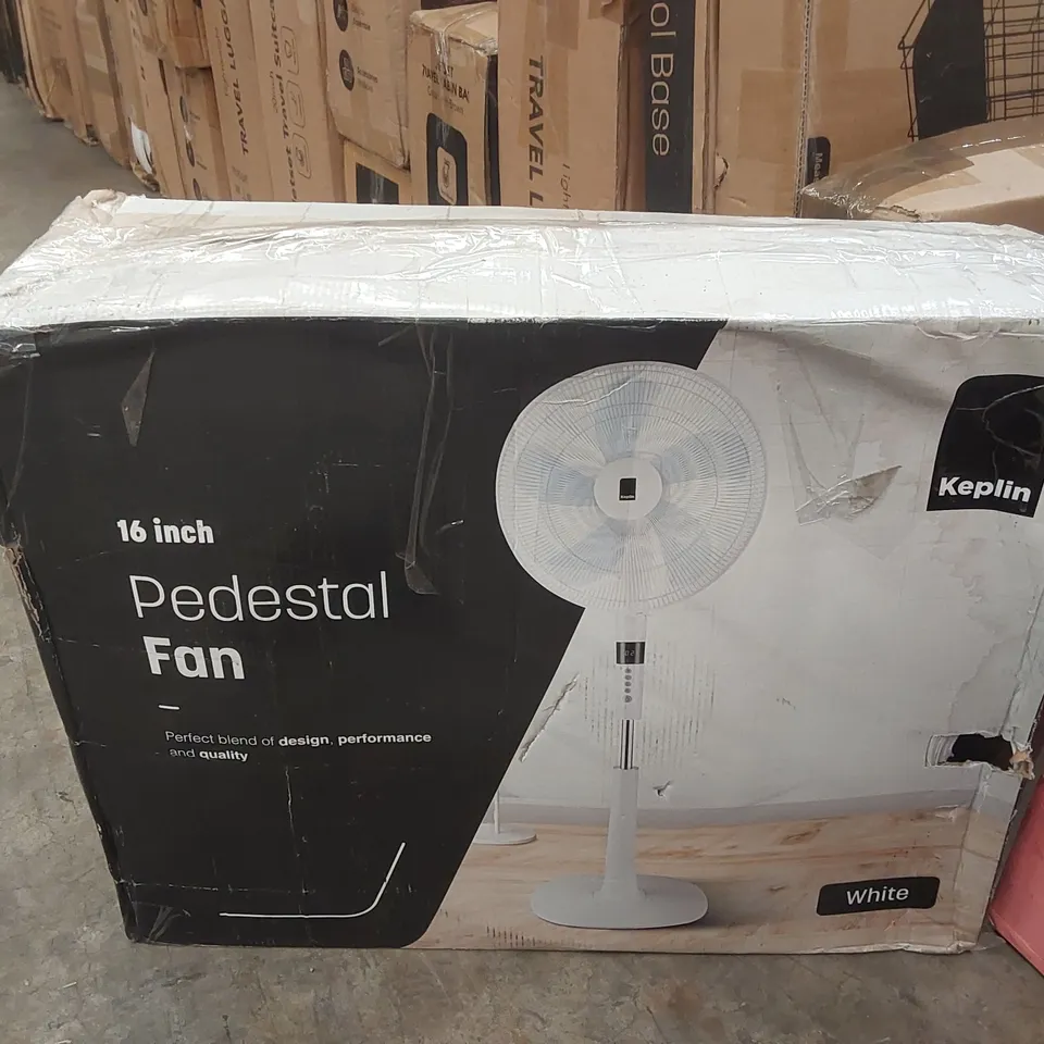 BOXED KEPLIN 16" PEDESTAL FAN