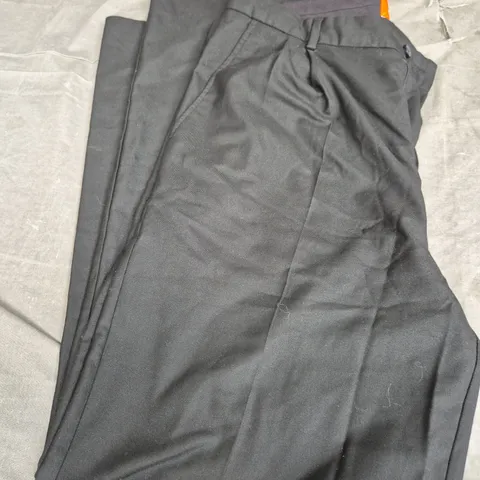 REISS MCLAREN TROUSERS - BLACK - SIZE 32