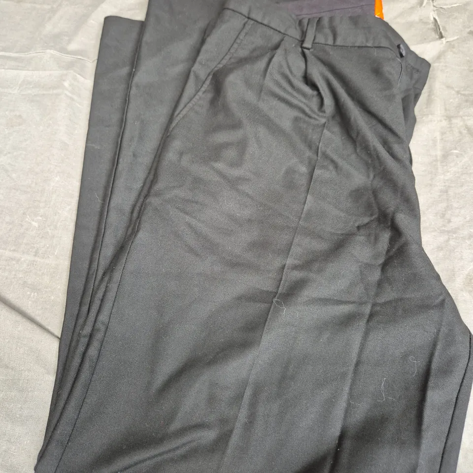 REISS MCLAREN TROUSERS - BLACK - SIZE 32