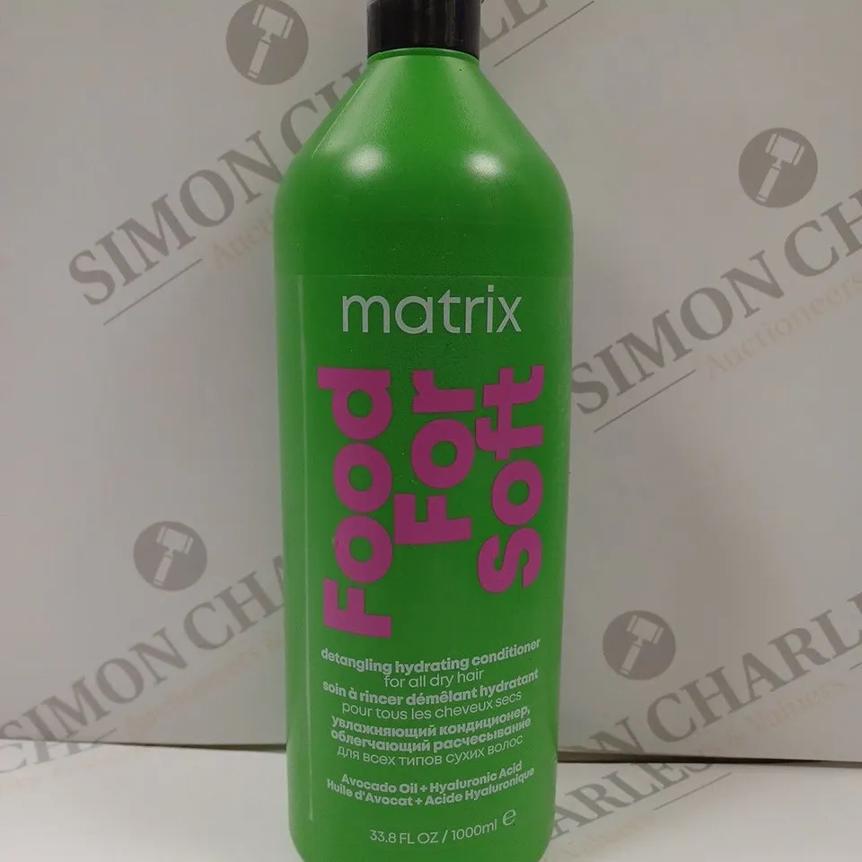 MATRIX FOOD FOR SOFT​ INTENSELY MOISTURIZING CONDITIONER FOR ALL TYPES OF DRY HAIR, 1000ML