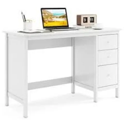 BOXED COSTWAY MODERN COMPUTER DESK WITH 3 DRAWERS FOR HOME OFFICE