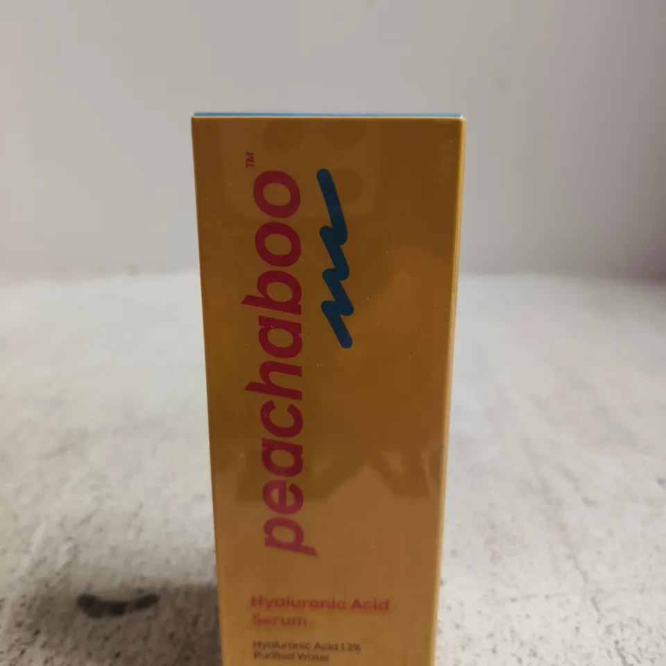BOXED AND SEALED PEACHBODY HYALURONIC ACID SERUM – 17% HA, 30ML