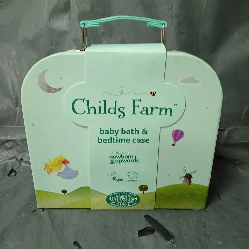 CHILD'S FARM BABY BATH AND BEDTIME CASE GIFT SET