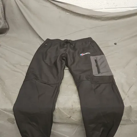 BERGHAUS MOUNTPEAK SMALL BLACK TROUSERS 
