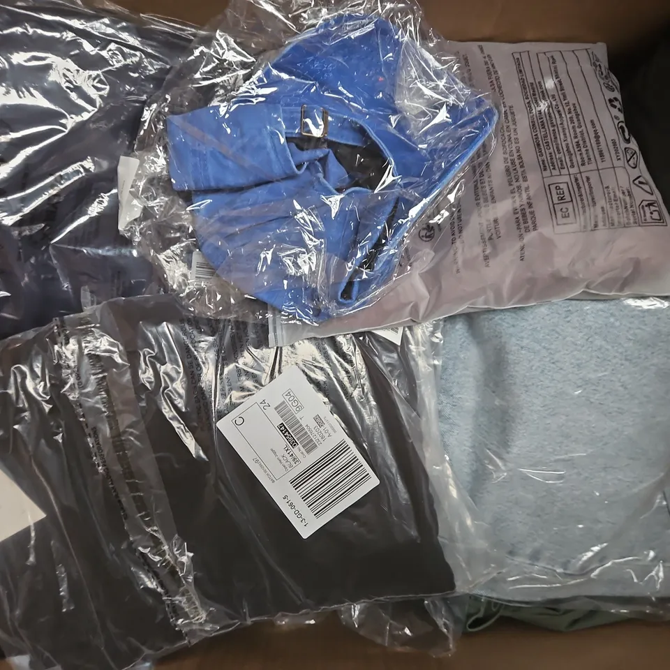 APPROXIMATELY 20 ASSORTED CLOTHING AND FASHION PRODUCTS IN VARIOUS STYLES AND SIZES - COLLECTION ONLY