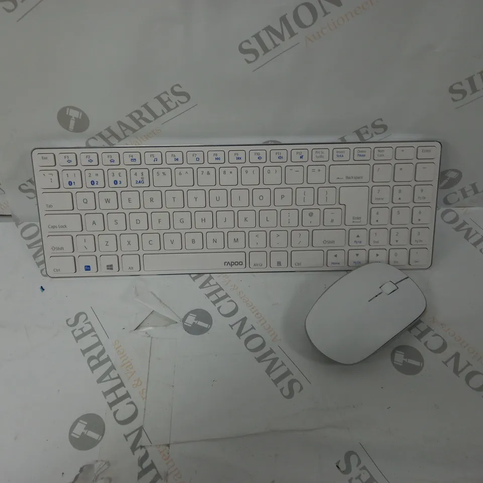 BOXED RAPOO 9300M MULTI-MODE WIRELESS KEYBOARD AND MOUSE
