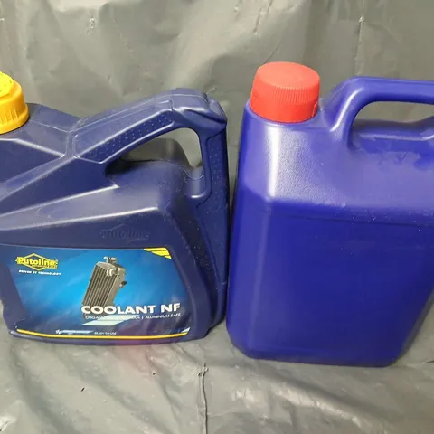 APPROXIMATELY 2 LIQUIDS TO INCLUDE DOMESTOS BLEACH & PUTOLINE COOLANT NF  - COLLECTION ONLY