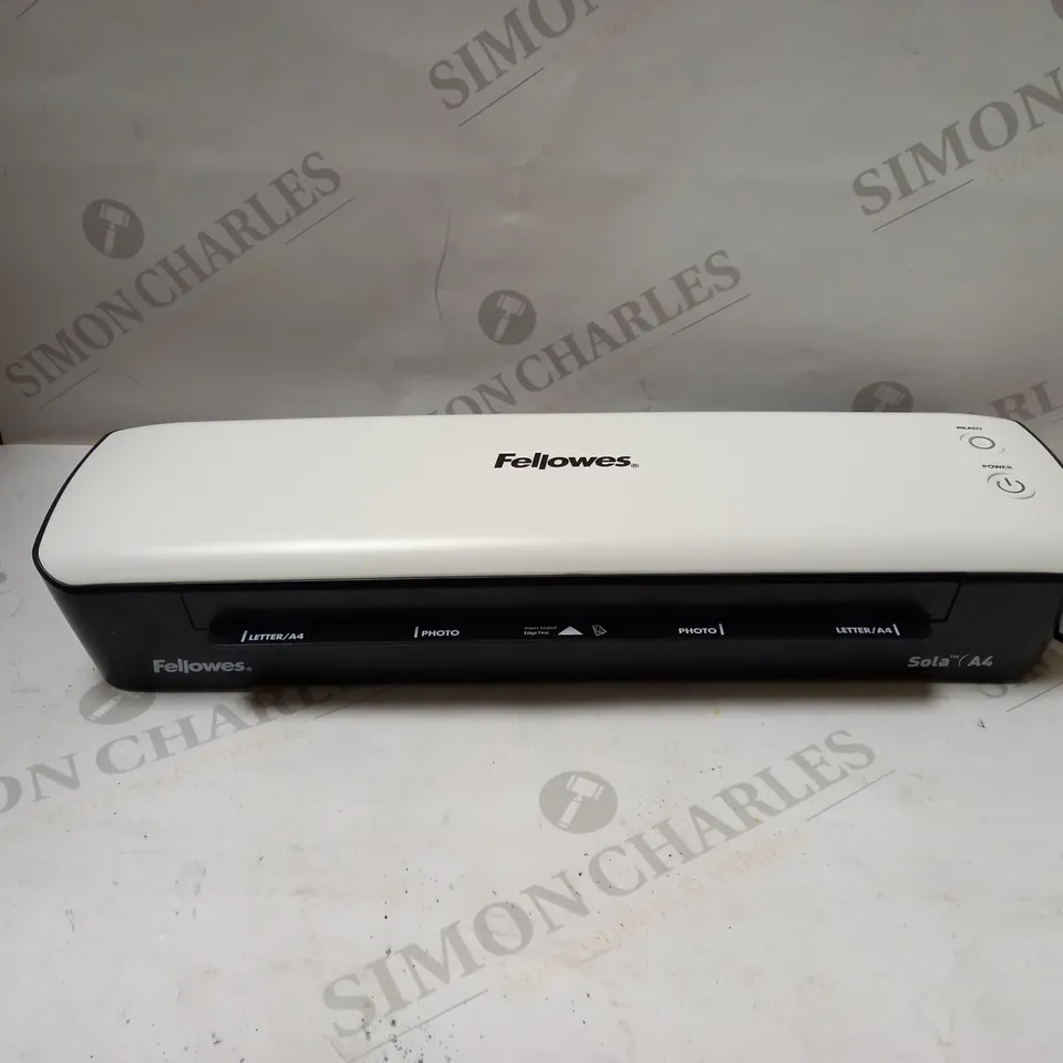 FELLOWES SOLA A4 LAMINATOR MACHINE
