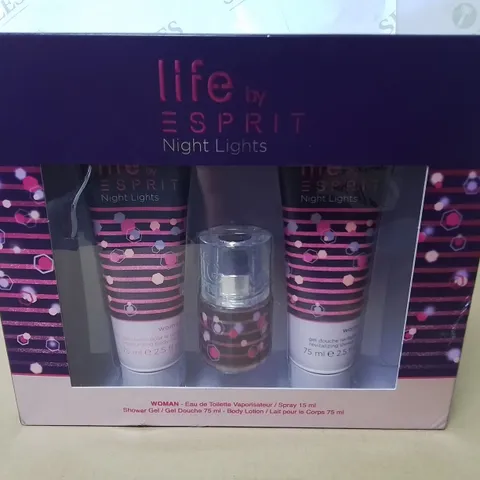 LIFE BY ESPIRIT NIGHT LIGHTS 3-PIECE BEAUTY SET