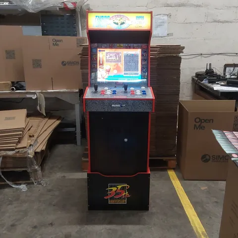ARCADE1UP CAPCOM TURBO STREET FIGHTER 14-IN-1 WIFI LEGACY ARCADE MACHINE
