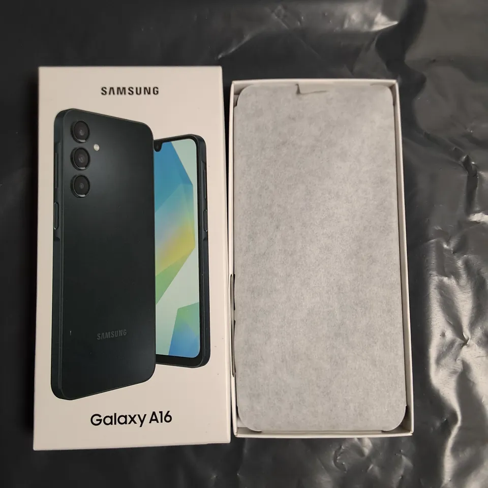 BOXED SAMSUNG GALAXY A16 128GB IN BLACK - SM-A165F