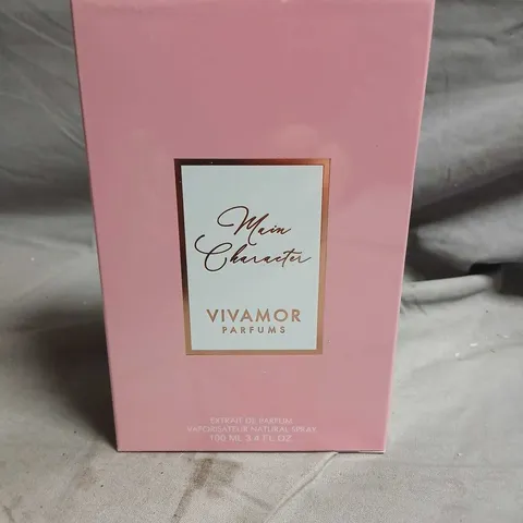 BOXED AND SEALED VIVAMOR PERFUMES MAIN CHARACTER 100ML EXTRAIT DE PARFUM