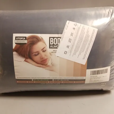 SEALED UTOPIA BEDDING BODY PILLOW 50CMX135CM - NAVY BLUE