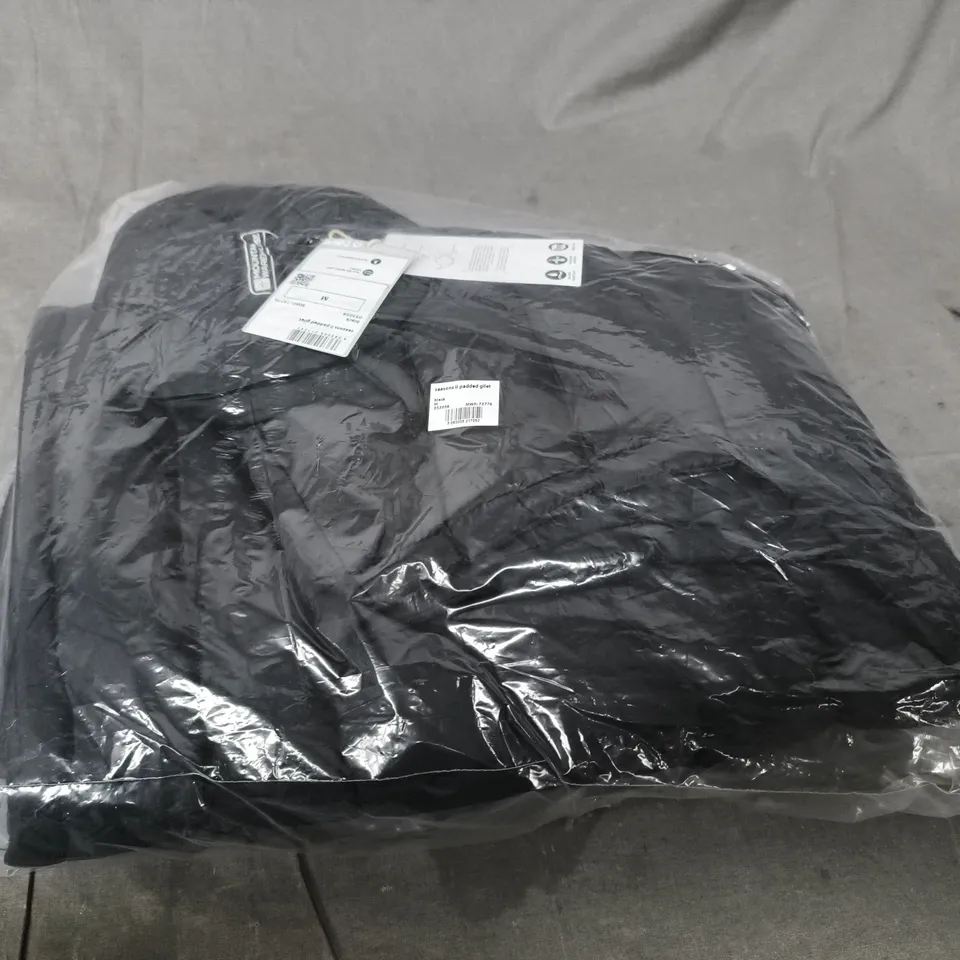 BAGGED MOUNTAIN WAREHOUSE SEASONS II PADDED GILET – BLACK – SIZE M