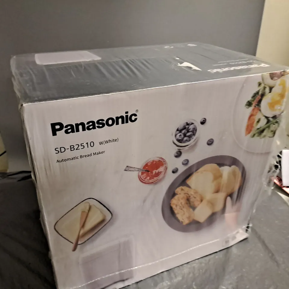 SEALED PANASONIX SD-B2510 AUTOMATIC BREAD MAKER - WHITE