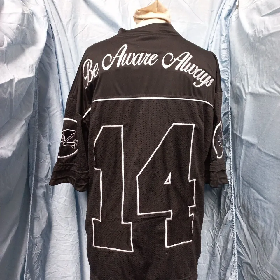 PHAYN BE AWARE ALWAYS JERSEY WITH LARGE 14, XS