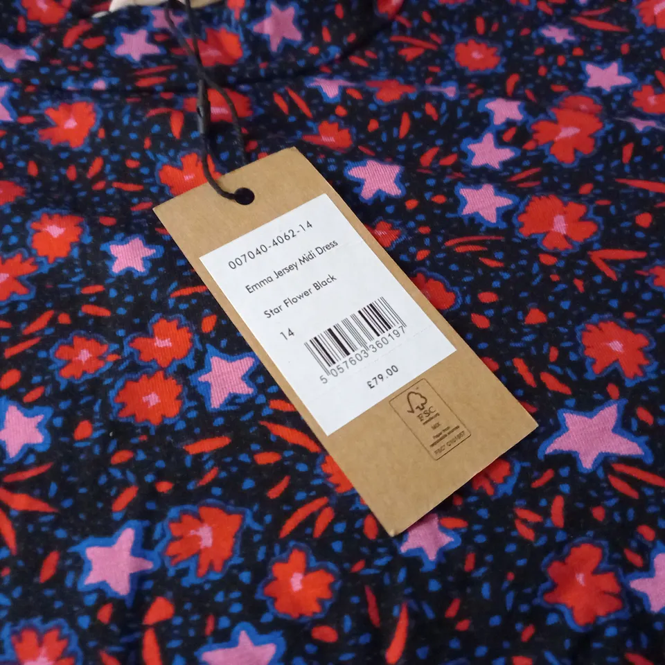 HUSH EMMA JERSEY MIDI DRESS - 14