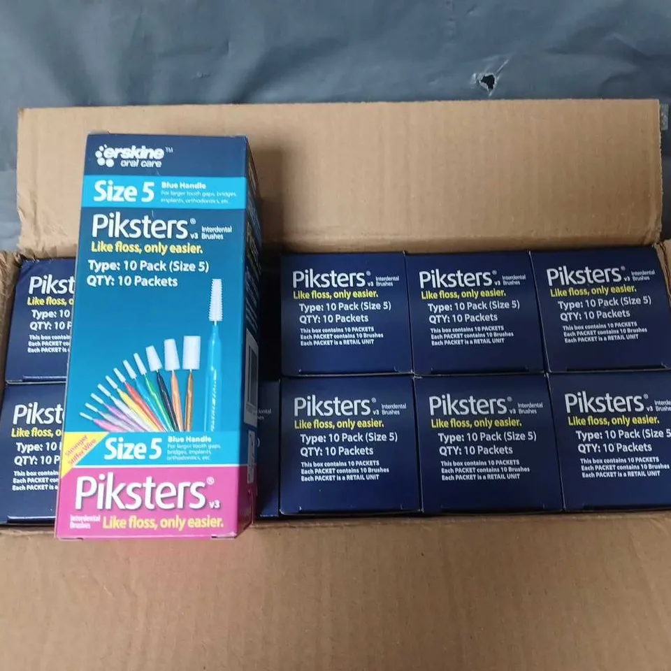 10-PACK OF ERSKINE SIZE 5 PIKSTERS