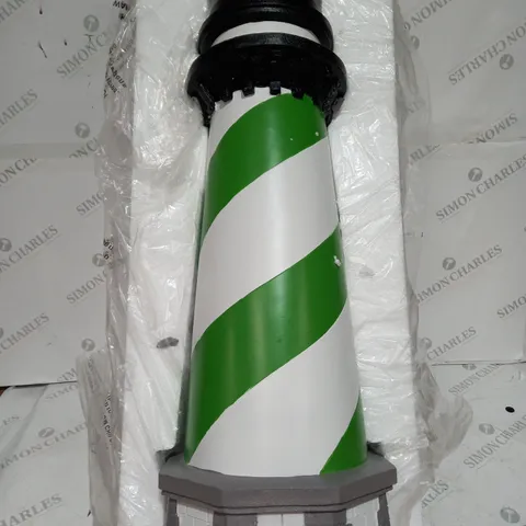 OUTLET GARDEN REFLECTIONS SOLAR ROTATING 80CM LIGHTHOUSE