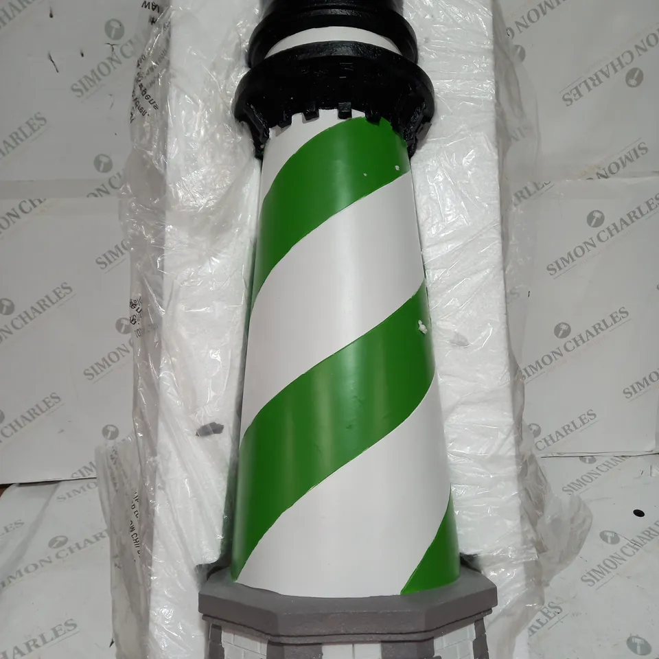 OUTLET GARDEN REFLECTIONS SOLAR ROTATING 80CM LIGHTHOUSE