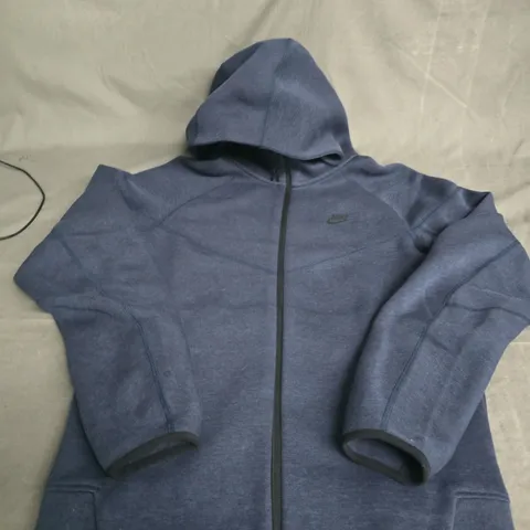 NIKE DARK BLUE TECH FLEECE JACKET SIZE S 