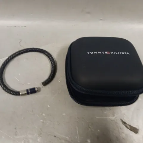 TOMMY HILFIGER NAVY MENS BRACELET