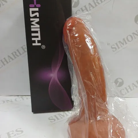 BOXED HISMITH 7" GIRTHY REALISTIC SILICONE MANUAL EJACULATING DILDO