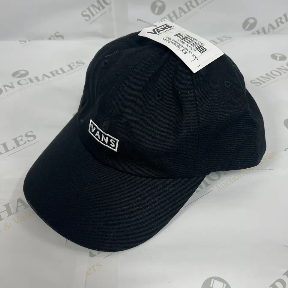VANS BILL JOCKEY CAP IN BLACK