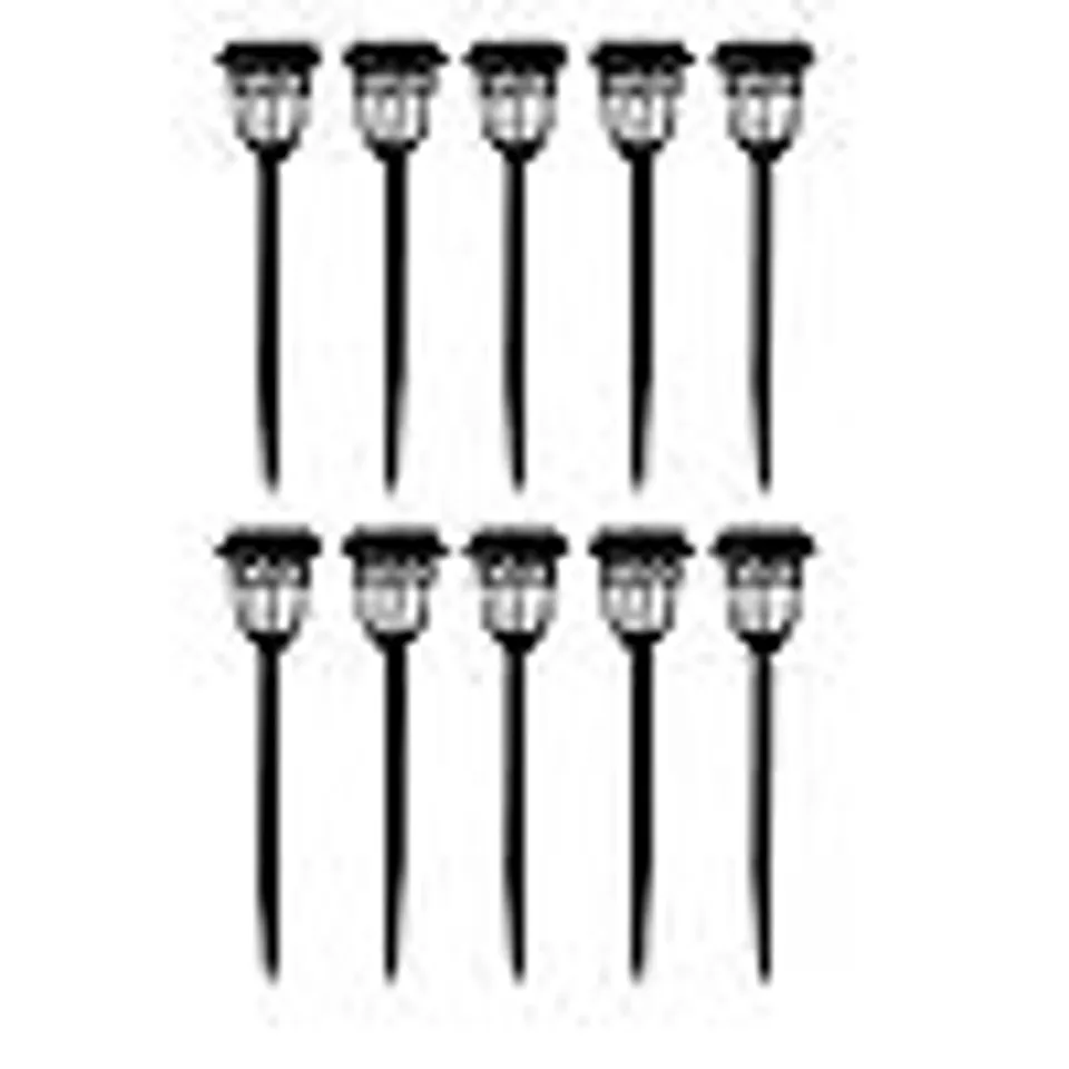 GARDEN STORIES CLASSIC DUAL FUNCTION SOLAR GLASS STAKE LIGHTS