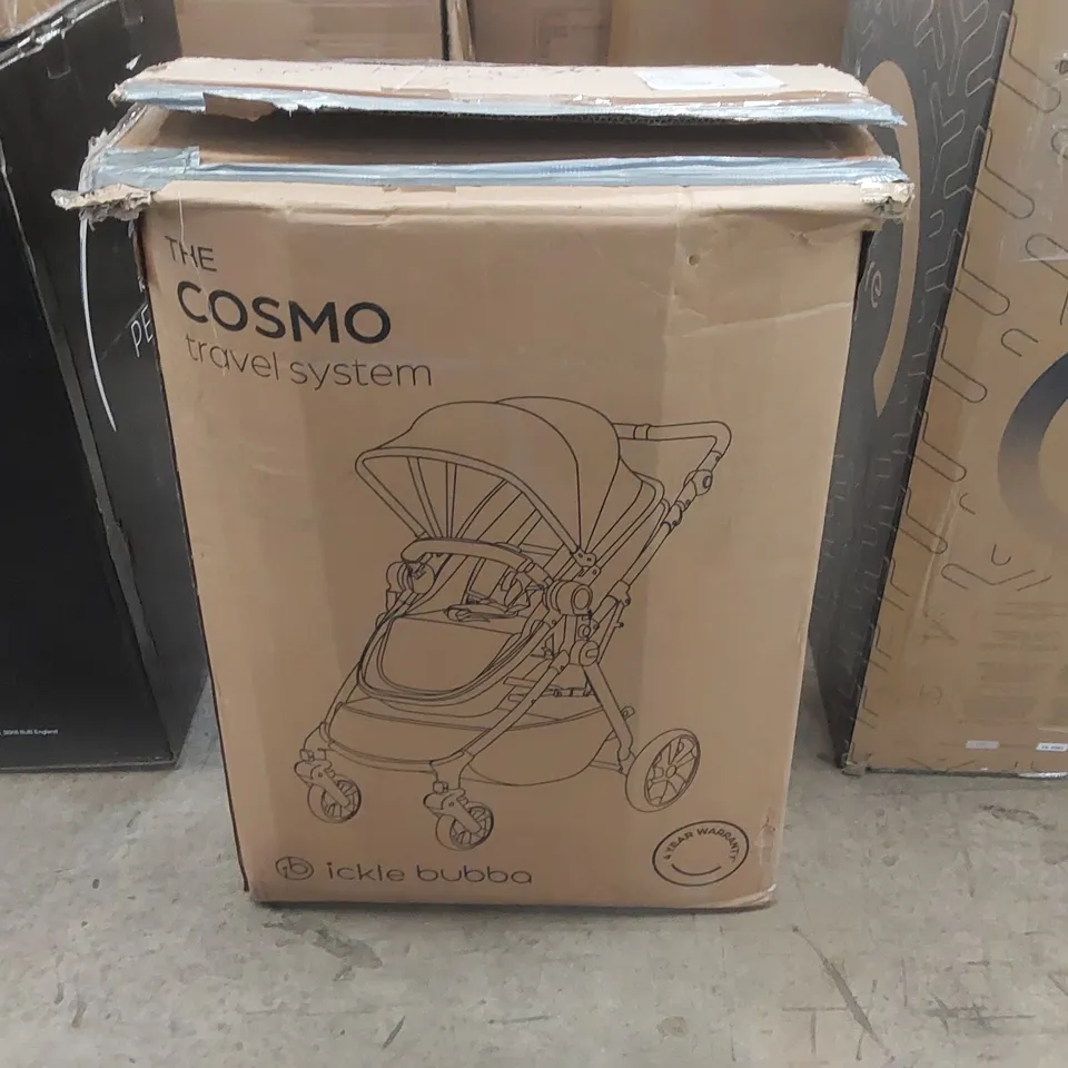 BOXED ICKLE BUBBA THE COSMO TRAVEL SYSTEM STROLLER 