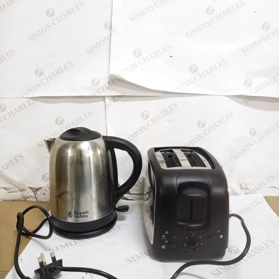 RUSSELL HOBBS LINCOLN KETTLE AND 2-SLICE TOASTER 21830
