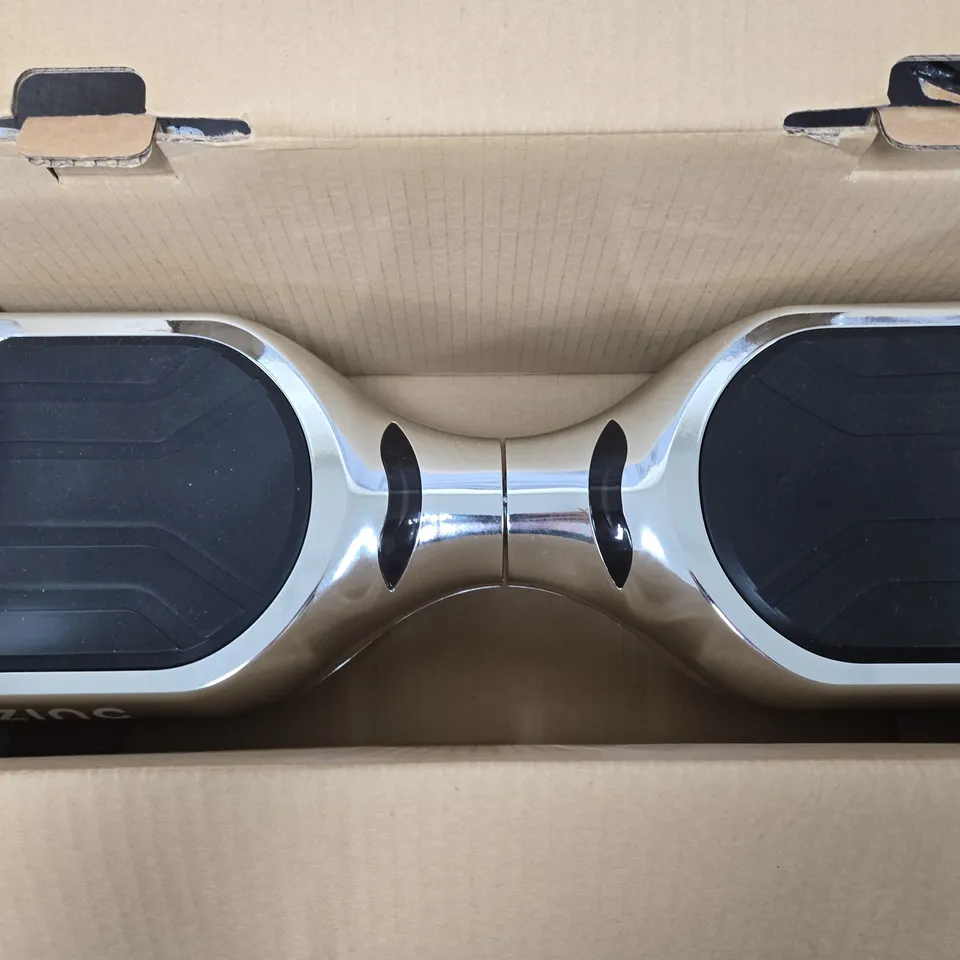 BOXED ZINC MEGASTAR HOVERBOARD - CHROME