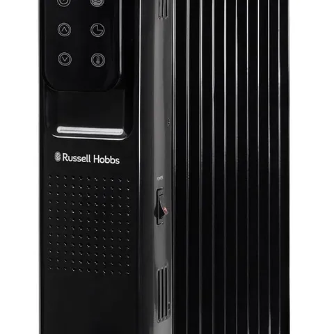 BOXED RUSSELL HOBBS RHOFR2521B-D PORTABLE OIL-FILLED RADIATOR - BLACK