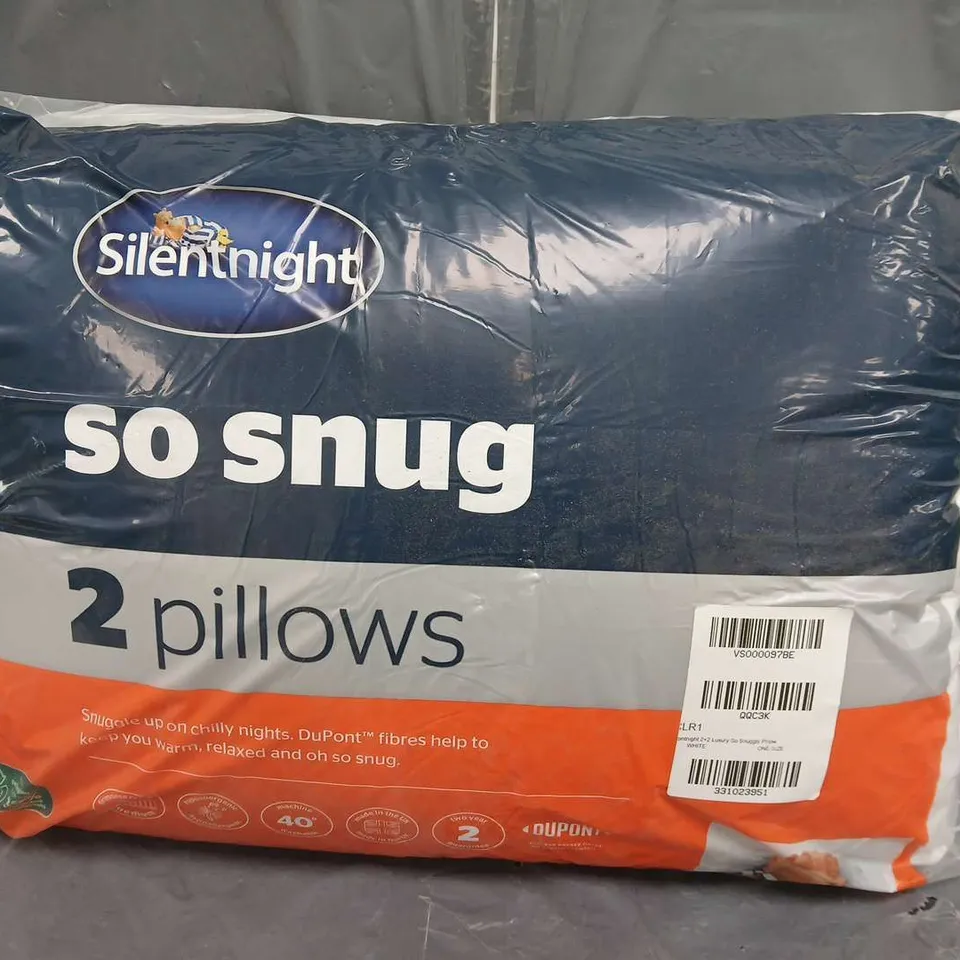 SILENTNIGHT SO SNUGGLY 2 PILLOWS