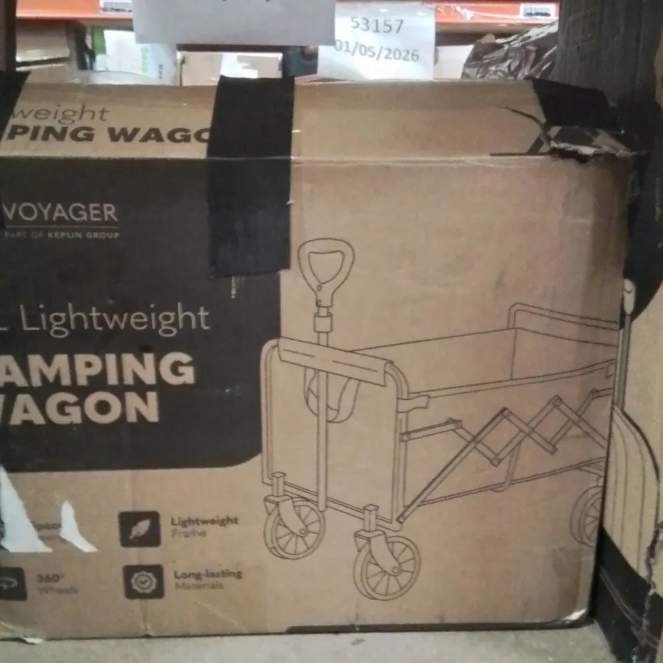 BOXED KEPLIN VOYAGER 70 LITRE LIGHTWEIGHT CAMPING WAGON 