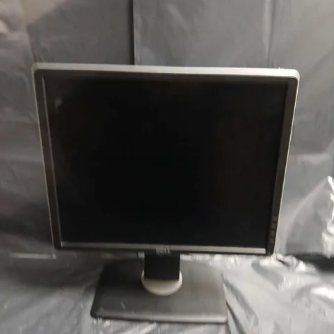DELL BLACK LCD COMPUTER MONITOR ON STAND -  COLLECTION ONLY