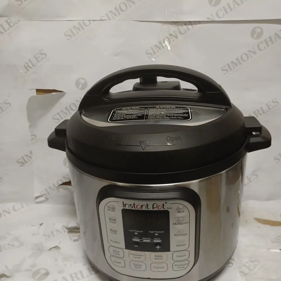 INSTANT POT DUO SMART PRESSURE COOKER