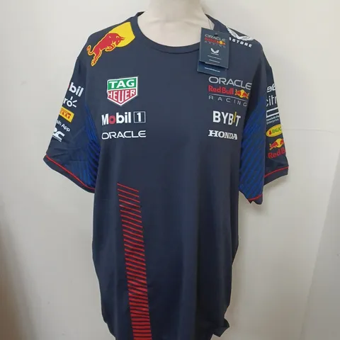CASTORE RED BULL RACING TEAM T-SHIRT SIZE XL