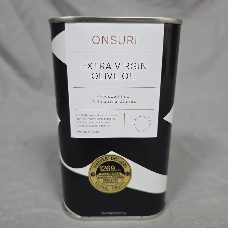 ONSURI 500ML EXTRA VIRGIN OLIVE OIL