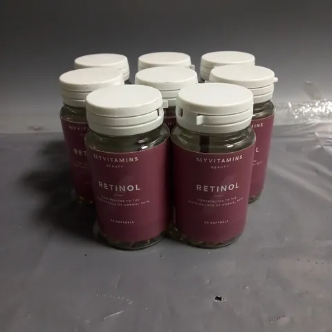 MYVITAMINS X8 RETINOL 30 SOFT GELS