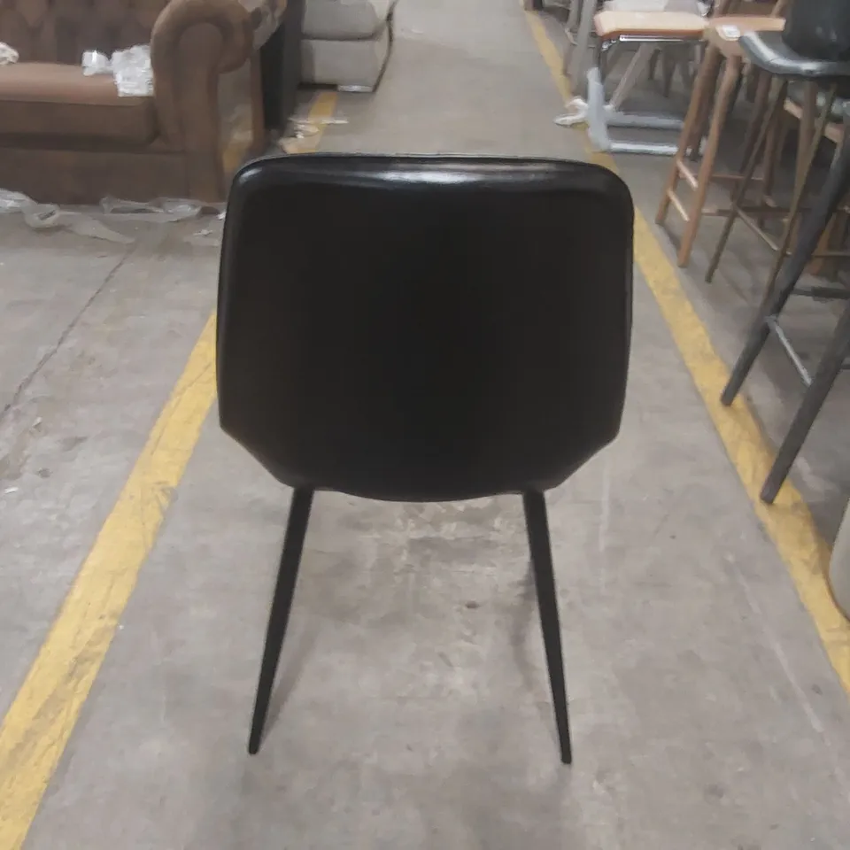 DESIGNER BROOKLYN LEATHER DINING CHAIR
