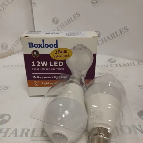 BOXLOOD 2 PACK 12W LED LIGHT BULBS